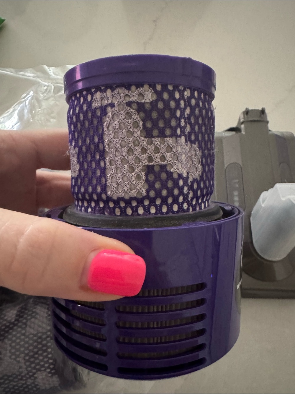 Dyson Purple HEPA Filter Insert